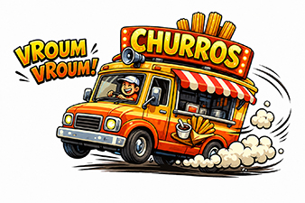 churros fodtruck coporate event