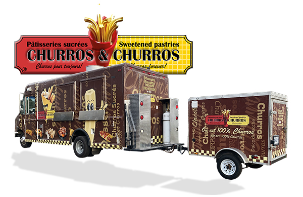 Food truck Churros & Churros en festival